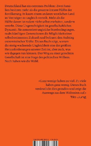 Buchcover und Innenansicht für das Buch: Unverdiente Ungleichheit