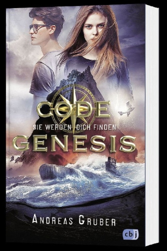 Buchcover und Innenansicht für das Buch: Code Genesis - Sie werden dich finden