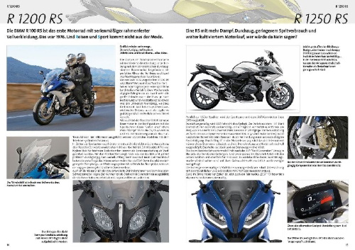 Buchcover und Innenansicht für das Buch: BMW R 1200 R, BMW R 1250 R, BMW R 1200 RS, BMW R 1250 RS Reparaturanleitung