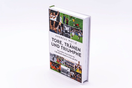 Buchcover und Innenansicht für das Buch: Tore, Tränen und Triumphe
