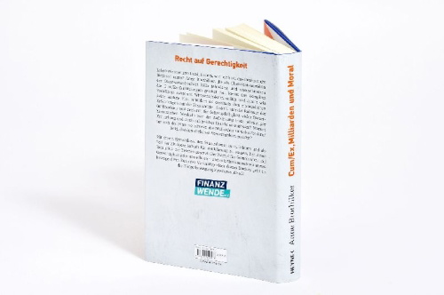 Buchcover und Innenansicht für das Buch: Cum/Ex, Milliarden und Moral