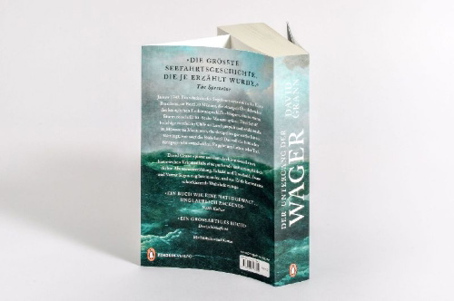 Buchcover und Innenansicht für das Buch: The Wager