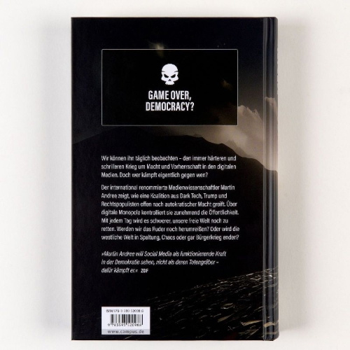 Buchcover und Innenansicht für das Buch: Krieg der Medien