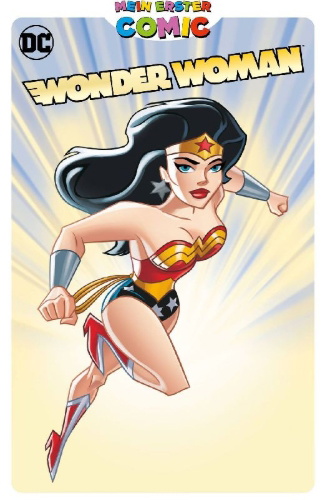 Buchcover und Innenansicht für das Buch:  Adventures in the DC Universe