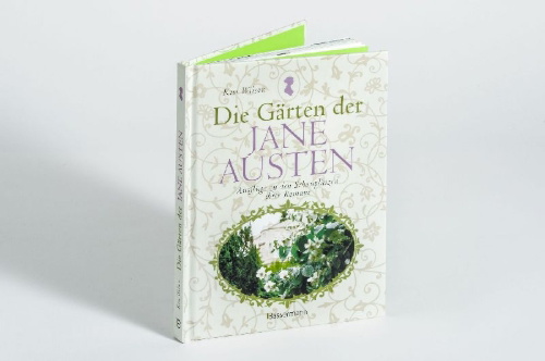 Buchcover und Innenansicht für das Buch: In the Garden with Jane Austen