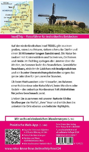 Buchcover und Innenansicht für das Buch: Reise Know-How Insel rip Texel