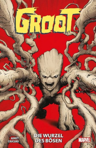 Buchcover und Innenansicht für das Buch: Groot (2023) 1-4
