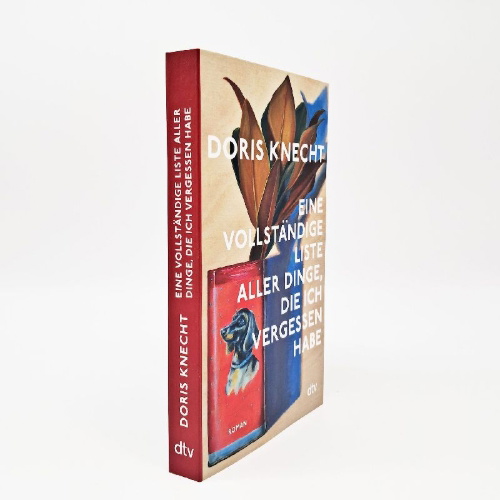 Buchcover und Innenansicht für das Buch: Eine vollständige Liste aller Dinge, die ich vergessen habe