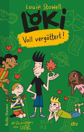 Buchcover und Innenansicht für das Buch: Loki - Voll vergöttert!