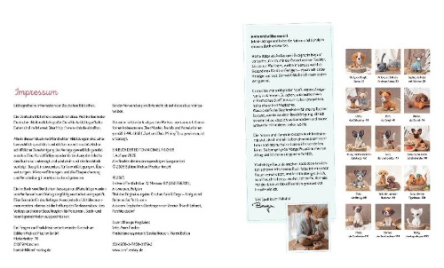 Buchcover und Innenansicht für das Buch: Crochet Cats & Dogs: Amigurumi Patterns for Pet Lovers