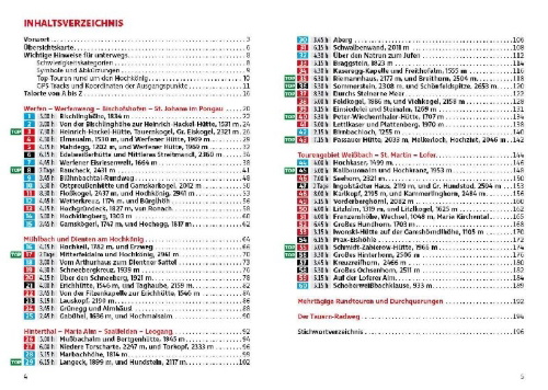 Buchcover und Innenansicht für das Buch: Rund um den Hochkönig