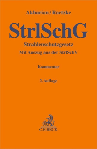 Buchcover und Innenansicht für das Buch: Strahlenschutzgesetz. StrlSchG