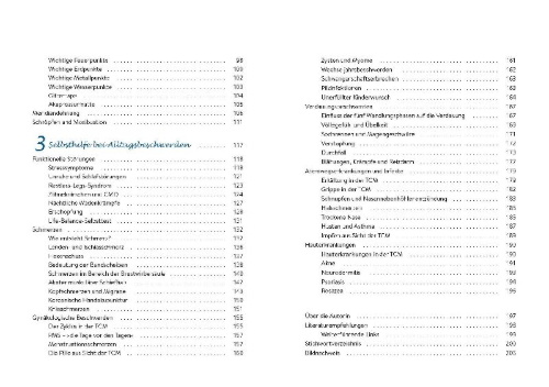 Buchcover und Innenansicht für das Buch: Heilen mit TCM