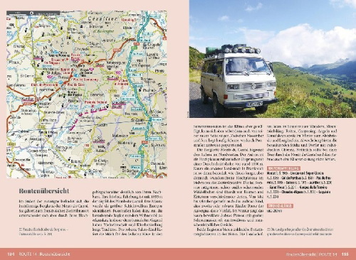 Buchcover und Innenansicht für das Buch: Reise Know-How Wohnmobil-Tourguide Frankreich
