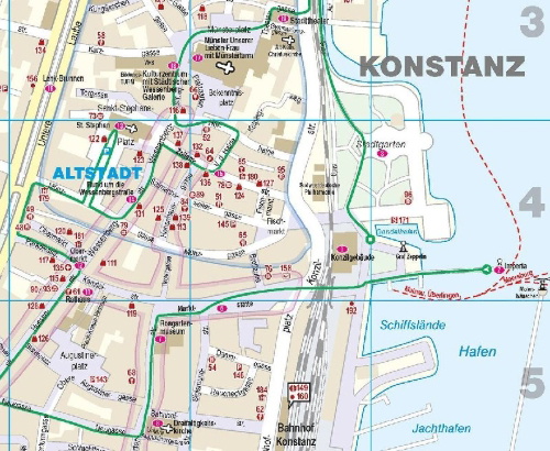 Buchcover und Innenansicht für das Buch: Reise Know-How CityTrip Konstanz