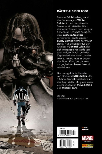 Buchcover und Innenansicht für das Buch: Captain America (2004) 8-9, 11-14