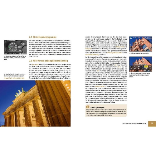 Buchcover und Innenansicht für das Buch: Nikon Z50 II: Das umfangreiche Praxisbuch zu Ihrer Kamera