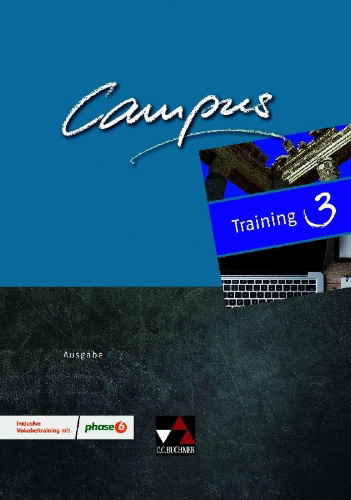 Buchcover und Innenansicht für das Buch: Campus C Training 3 - neu