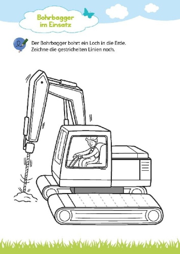 Buchcover und Innenansicht für das Buch: Klett Mein großer bunter Kindergarten-Rätselblock