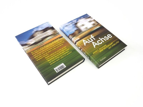 Buchcover und Innenansicht für das Buch: Auf Achse