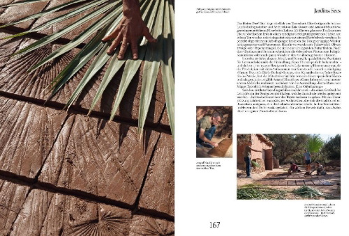 Buchcover und Innenansicht für das Buch: Maroc: Art de Vivre et Création