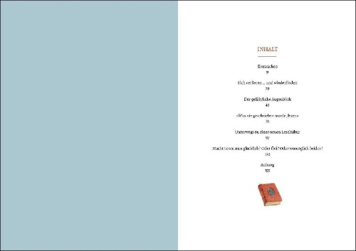 Buchcover und Innenansicht für das Buch: Im Zauber der Bücher