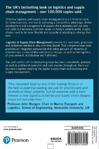 Buchcover und Innenansicht für das Buch: Logistics and Supply Chain Management