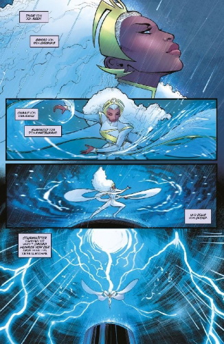 Buchcover und Innenansicht für das Buch: Storm (2024) #6-#12