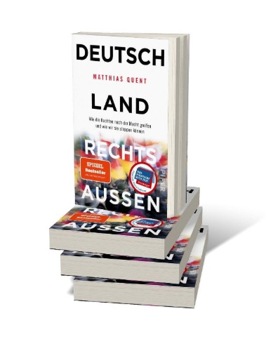 Buchcover und Innenansicht für das Buch: Deutschland rechts außen
