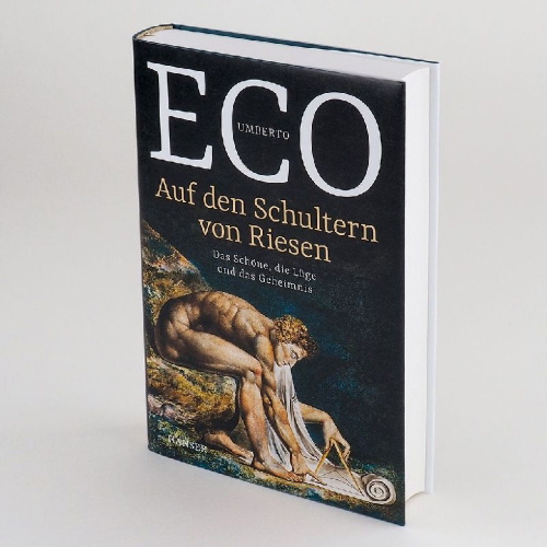 Buchcover und Innenansicht für das Buch: Sulle spalle dei giganti