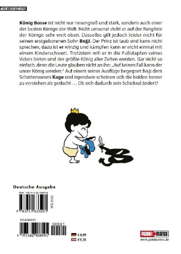 Buchcover und Innenansicht für das Buch: Ranking of Kings 01
