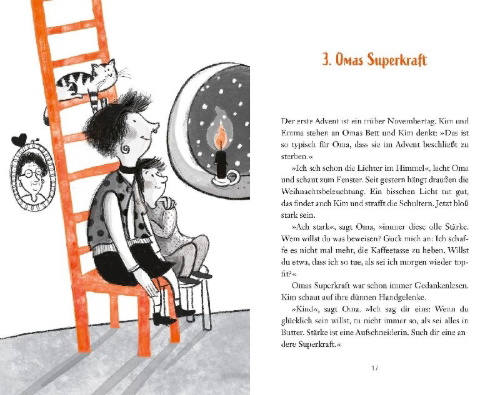 Buchcover und Innenansicht für das Buch: Der Stolperengel