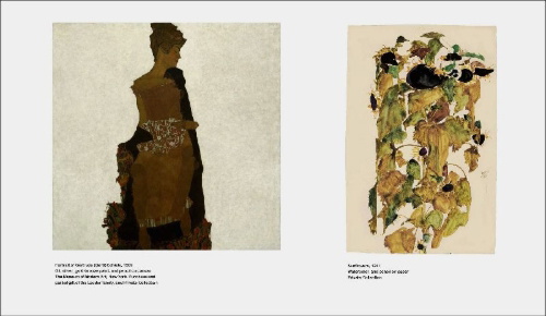 Buchcover und Innenansicht für das Buch: Egon Schiele: Living Landscapes