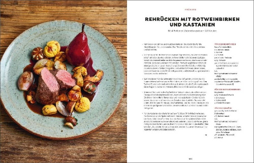 Buchcover und Innenansicht für das Buch: Deutsche Küche