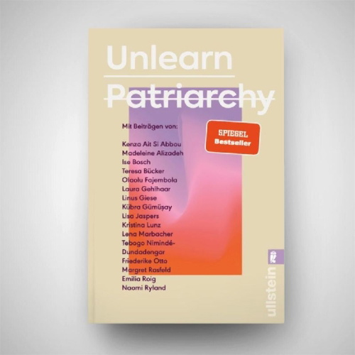 Buchcover und Innenansicht für das Buch: Unlearn Patriarchy