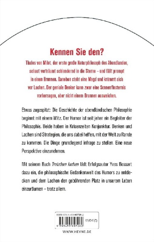 Buchcover und Innenansicht für das Buch: Trotzdem lachen