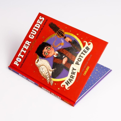 Buchcover und Innenansicht für das Buch: Pocket Potters. Little Guides to the Harry Potter Stories by J.K. Rowling: Harry Potter