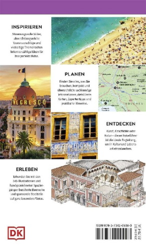 Buchcover und Innenansicht für das Buch: Vis-à-Vis Reiseführer Provence & Côte d'Azur