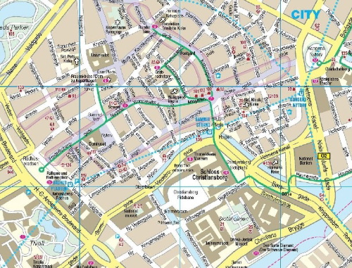 Buchcover und Innenansicht für das Buch: Reise Know-How CityTrip Kopenhagen