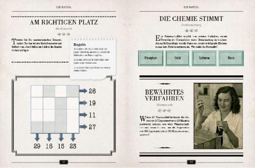 Buchcover und Innenansicht für das Buch: EUREKA! Logic Puzzzles for really smart people