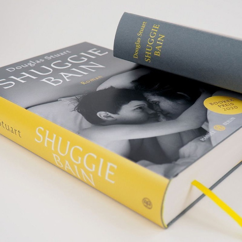 Buchcover und Innenansicht für das Buch: Shuggie Bain