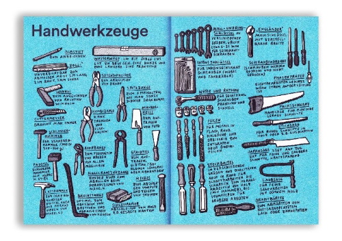 Buchcover und Innenansicht für das Buch: Das, was da ist