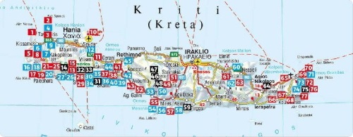 Buchcover und Innenansicht für das Buch: Kreta