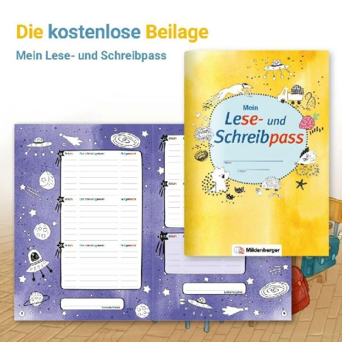 Buchcover und Innenansicht für das Buch: ABC der Tiere 2 Neubearbeitung - Lesebuch