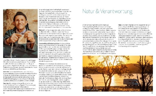 Buchcover und Innenansicht für das Buch: Wild Guide Marokko