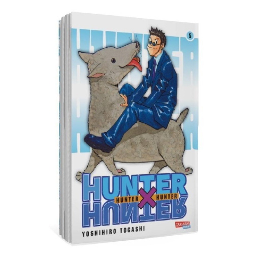 Buchcover und Innenansicht für das Buch: Hunter X Hunter