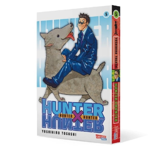 Buchcover und Innenansicht für das Buch: Hunter X Hunter