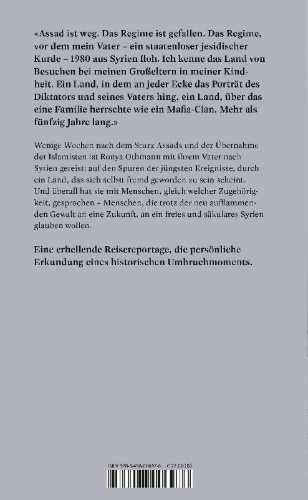 Buchcover und Innenansicht für das Buch: Rückkehr nach Syrien