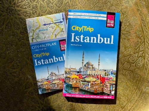 Buchcover und Innenansicht für das Buch: Reise Know-How CityTrip Istanbul