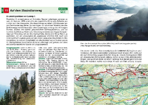 Buchcover und Innenansicht für das Buch: ROTHER Wanderführer Zugspitze